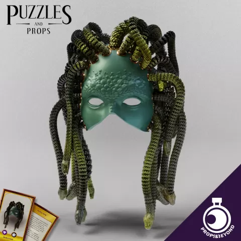 Medusa Mask by Props&Beyond