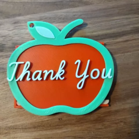 Apple Teacher Gift Card Holder for Single Color Printer with Commercial License by Brianna N.