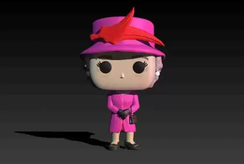 Funko Queen Elizabeth - Axos3D