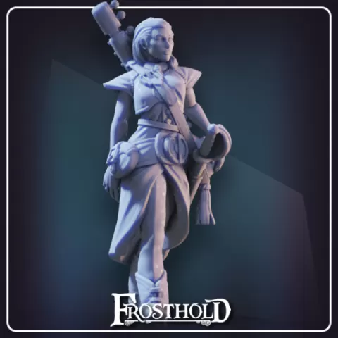 Aster Pace - Bard by FrostholdMini