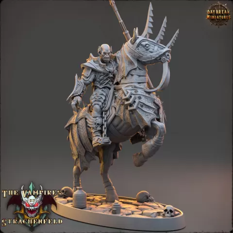 Ulm Unterstrachen, The Blood Lancer - The Vampires of Strachenfeld by Daybreak Miniatures
