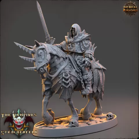 Ritter Hans von von Strachenfeld - The Vampires of Strachenfeld by Daybreak Miniatures