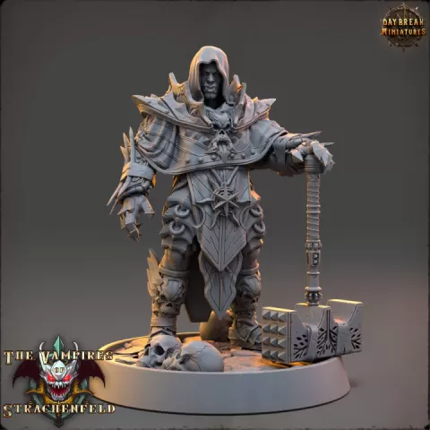 Christian Prinski, Unliving Hammer of the East - The Vampires of Strachenfeld by Daybreak Miniatures