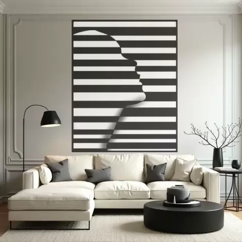 face wall art - Danu Pubudu