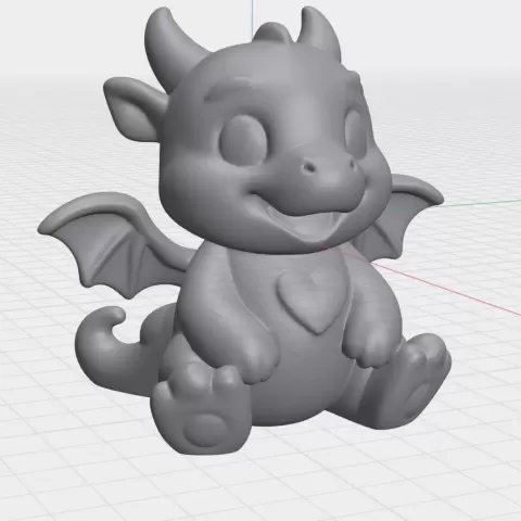 Cute Dragon - Generation3D