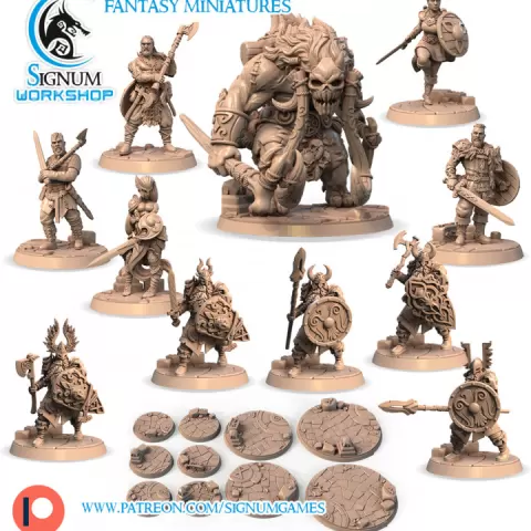 Northern Vikings Bundle by Signum Workshop