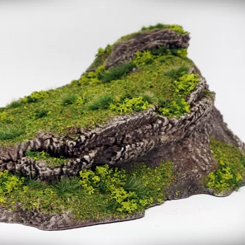 Lookout: Dynamic Hills Terrain Set by Terrainify