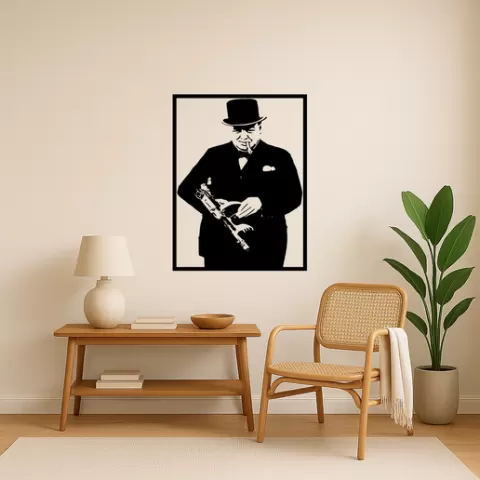 Winston Churchill Winston Churchill Winston Churchill Wall Art Framed