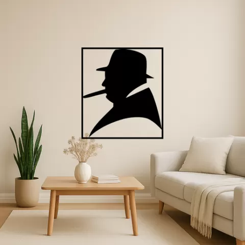 Winston Churchill Winston Churchill The Bulldog Spirit Wall Art Framed
