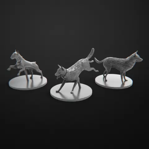 Dogs Company for Zombicide by Kino Prados Cordon