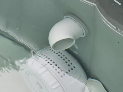 Intex Pure spa filter exhaust