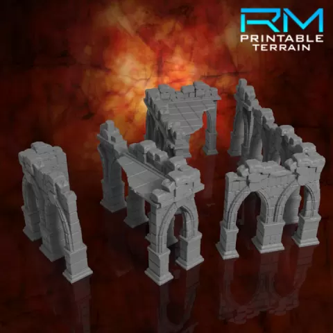 Stormguard: Pillar Ruins by RMPrintable