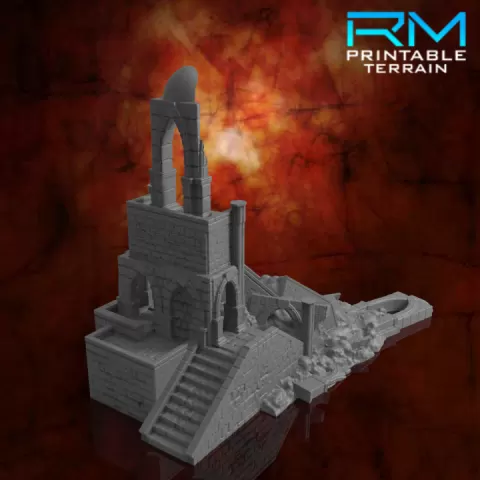Stormguard: Fallen Eagleview Tower by RMPrintable