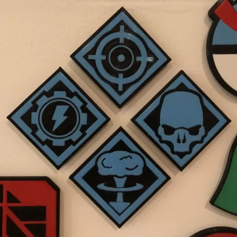 XCOM 2 Class Emblems by Stephen Pennington