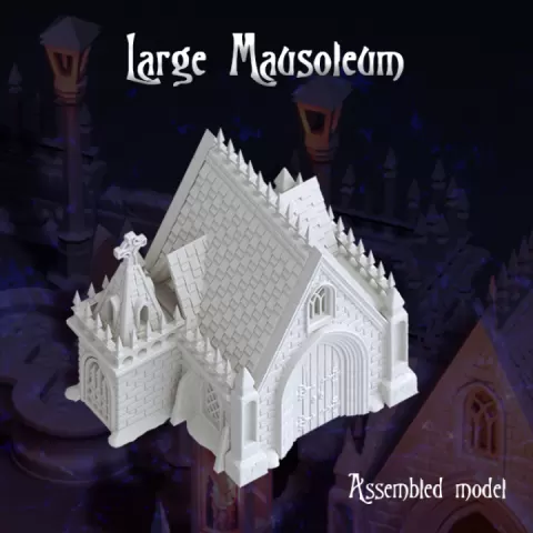 Large Mausoleum by Gothic Things