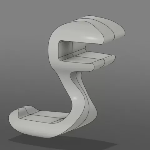 "Cobra" Headphone Hook by moXDesign