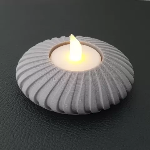 Disc Tealight Holder, Slimprint