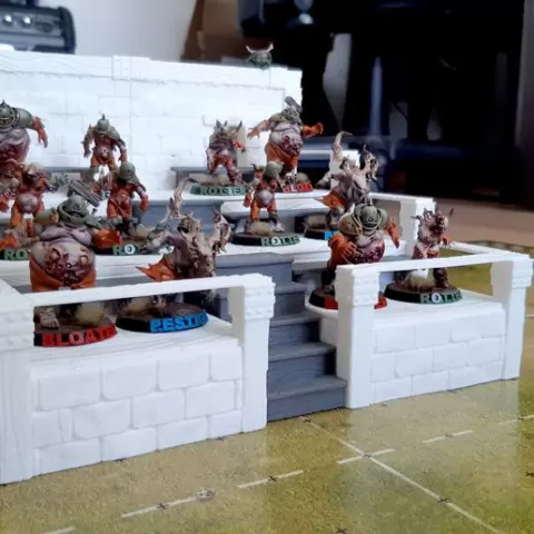 Fantasy Football bleacher.