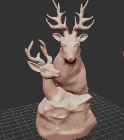 deer couple