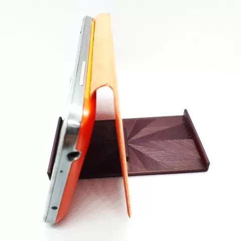 Mini mobile phone holder with flap case