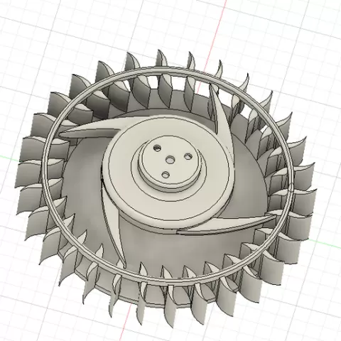 Blow Fan MAC - air pump ventilation