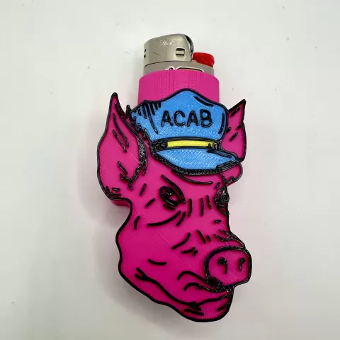 Pig lighter case - BatChips