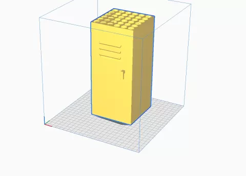 Locker Pencil Case - PheonixKing33