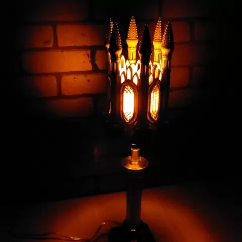 GOTHIC LAMP SHADE 2 by Joseph Covington