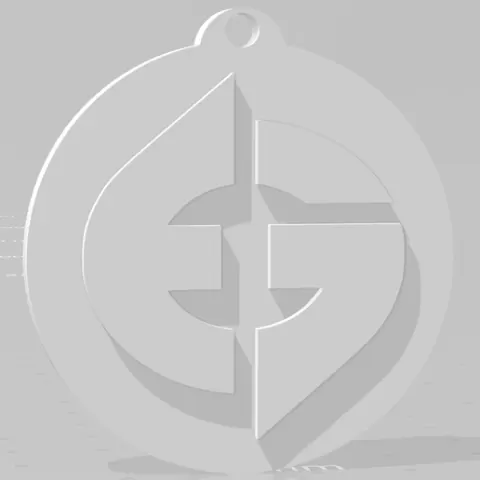 Evil Geniuses keychain