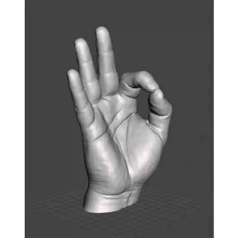 Right Hand Model by FilamentOne