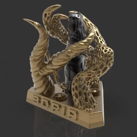 3DPIA - TANGLED TWISTS TROPHY by Daniel Lum