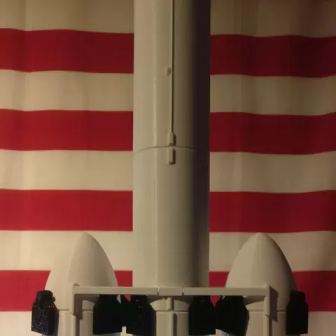 Falcon Heavy upgrade (for Antinafrica's Falcon 9) by Niek