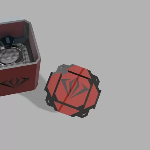 #ANYCUBIC3D ring+custom box