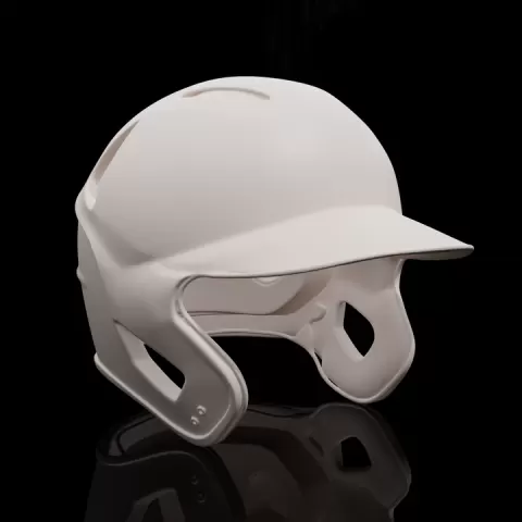Baseball Batting Helmet STL | Sports Helmet 3D Print Cosplay Model by Ahsan