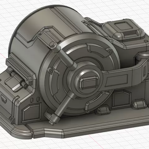 Sci Fi Safe Vault for Wargames