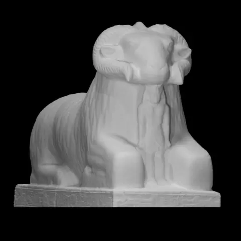 Statue of Amun in the form of a ram by Scan The World