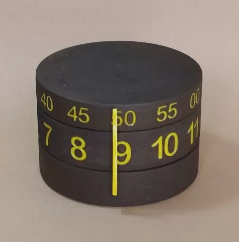 Cylinder Clock - boksbox