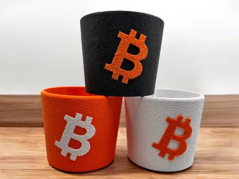 Reusable Bitcoin Coffee Sleeve
