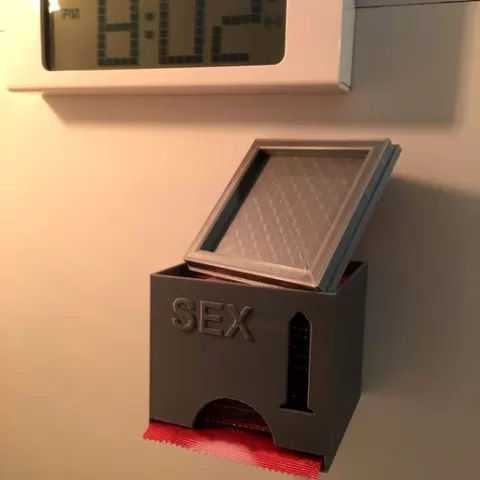 Condom Dispenser 100% Printable Universal