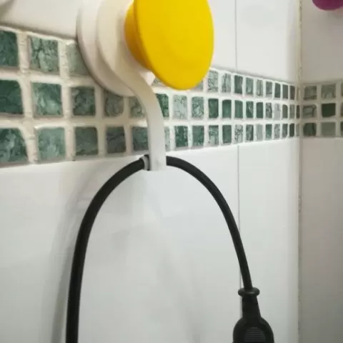 Hook for hanging cables