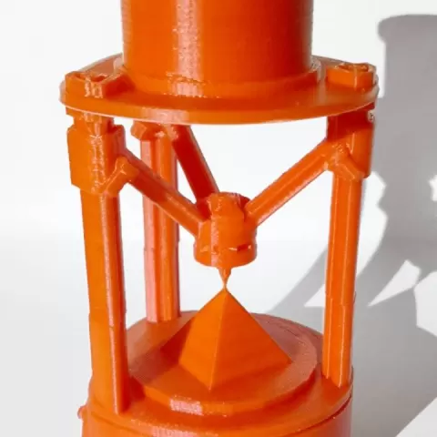 3D Printer Printing Trophy by Carl Espzar