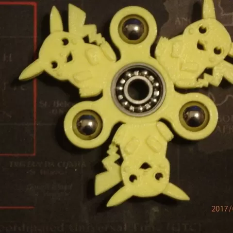 Pikachu Fidget Spinner - Wingnut2k by James Robison