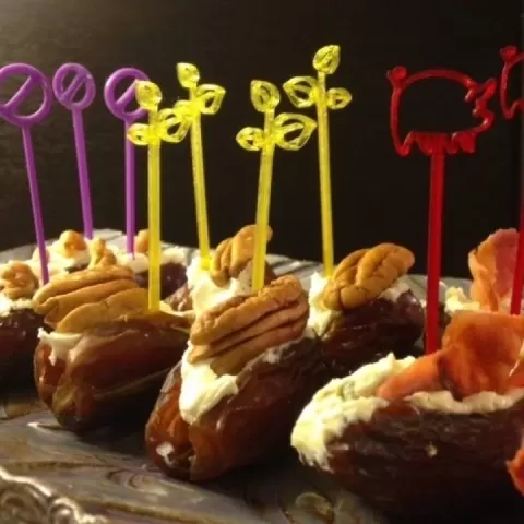 Pig and Veg Toothpicks by mathgrrl