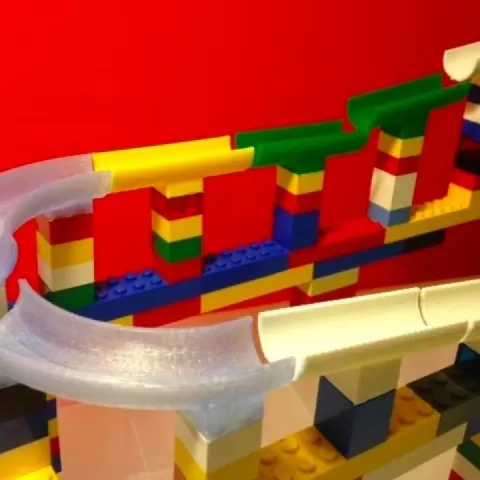 LEGO marble run by mathgrrl