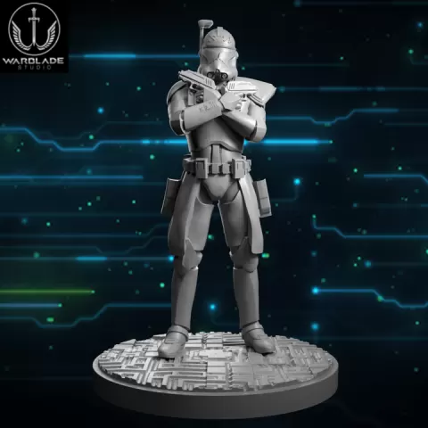 Shatterpoint Veteran Captain by Warblade Studio