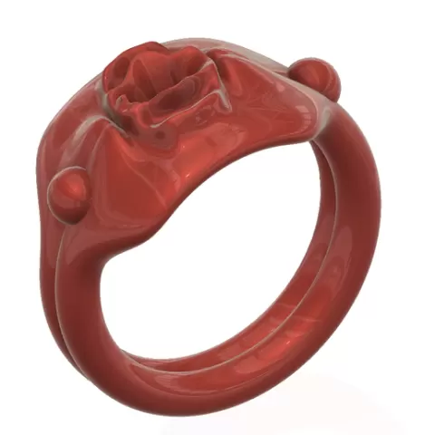 NSFW Purple Pussy vulva vagina jewelry fashion Ring for 3d-print and cnc
