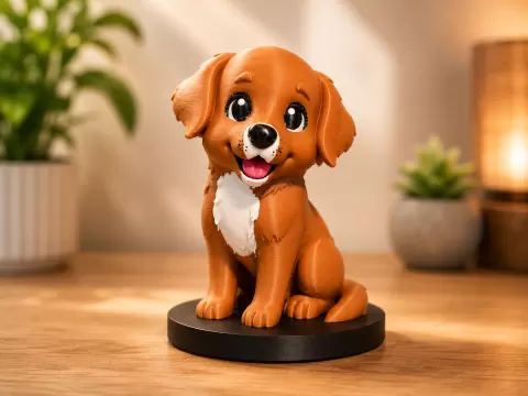 Puppy Figurine