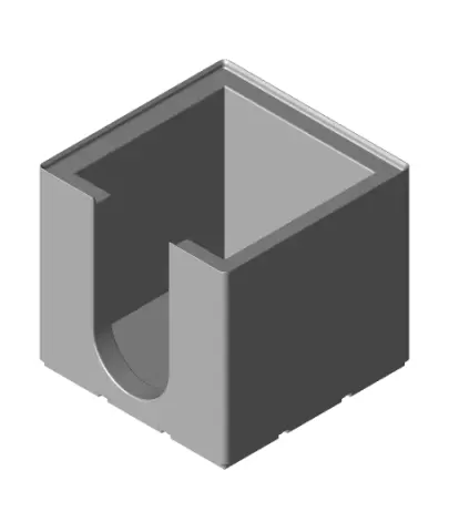 Gridfinity note paper holder