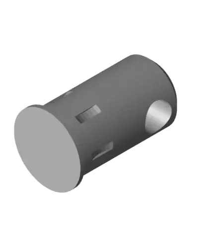 滑輪機構 組合 - 連接軸-1.STL