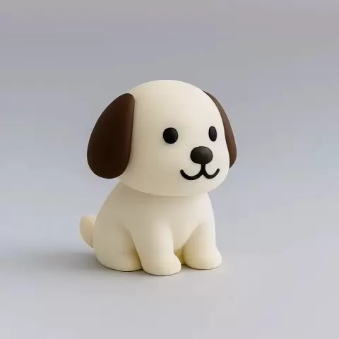 cute dog - Chicken 2